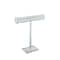 Azar Displays T-Stand Necklace/Bracelet Counter Display. Clear 15"H x 14"W, PK2 300685 - alternate 1